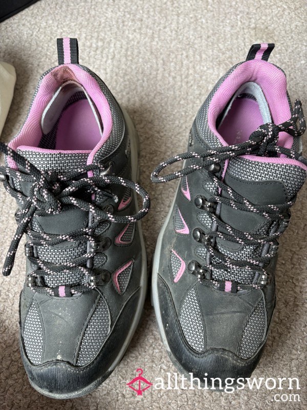 🥾 EXTREMELY Smelly Hiking Walking Shoes 👣 Heatwave Worn | Switzerland Hikes | Size UK 4