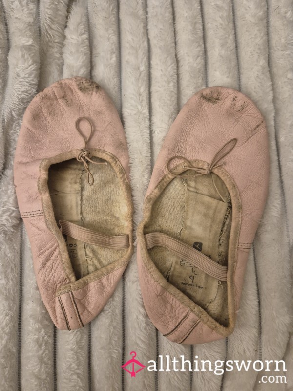 Extremely Stinky Well Worn Ballet Slippers
