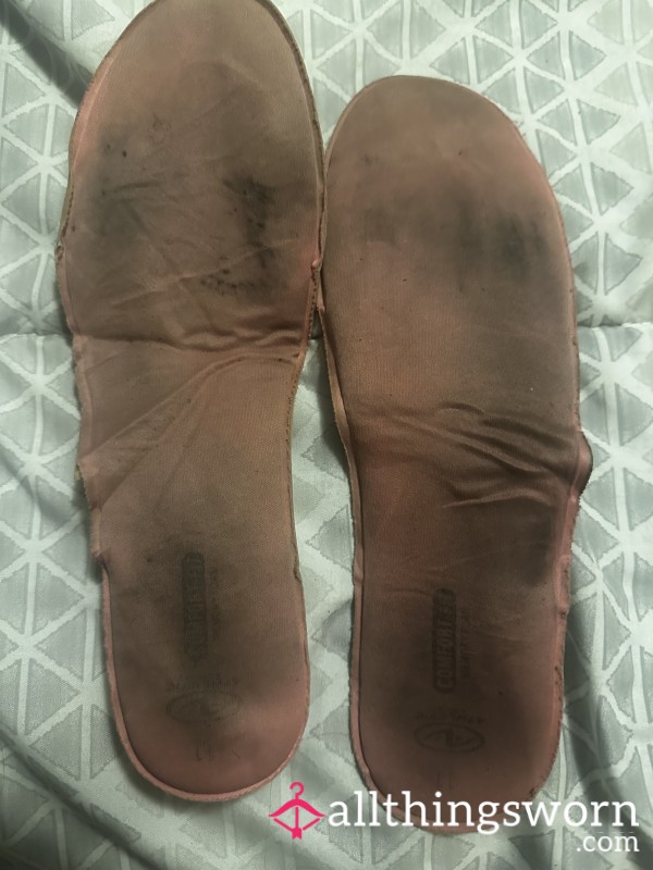 🔥 Extremely Stinky Worn Insoles -  STANK Feet RIPENESS 🔥