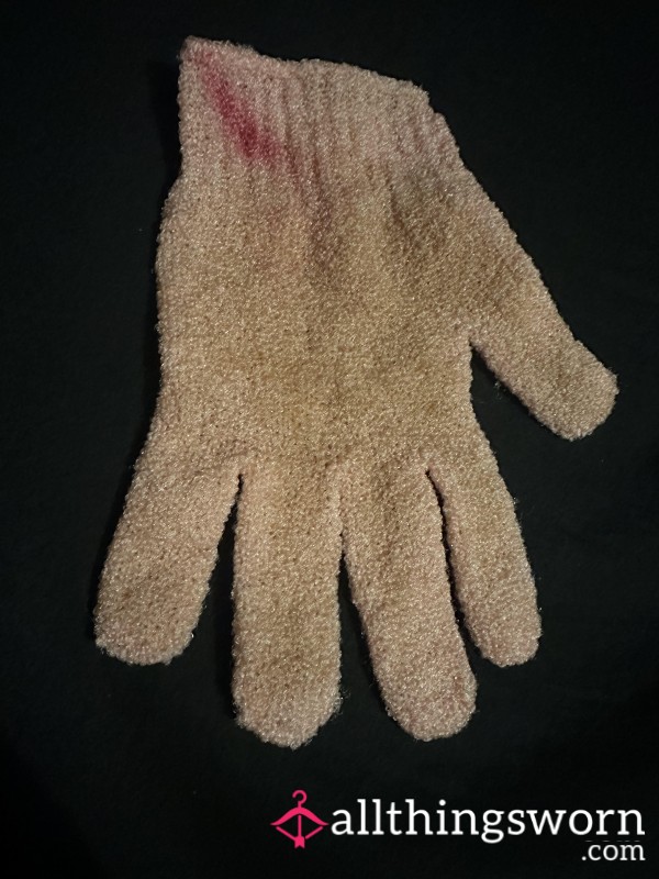 Extremely Used Shower Glove