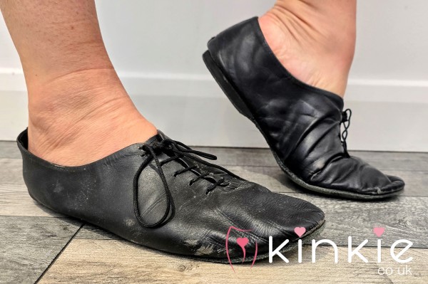 Extremely Well Worn Ballet Shoes For You Foot Fetish Slaves