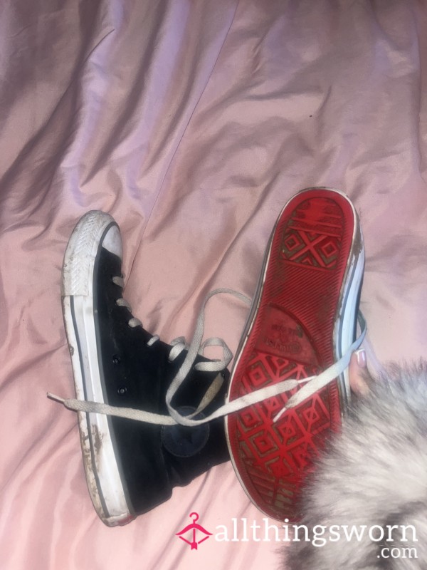Extremely Well Worn Gym Trainers