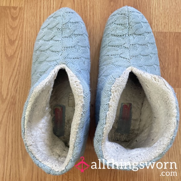 Extremely Well Worn Slippers