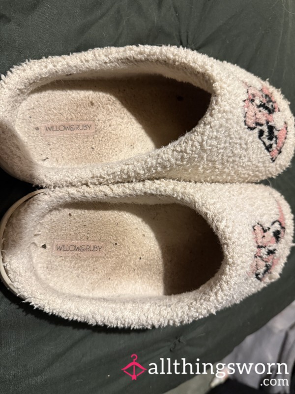 Extremely Well-Worn Slippers – Full Of My Scent & Stories