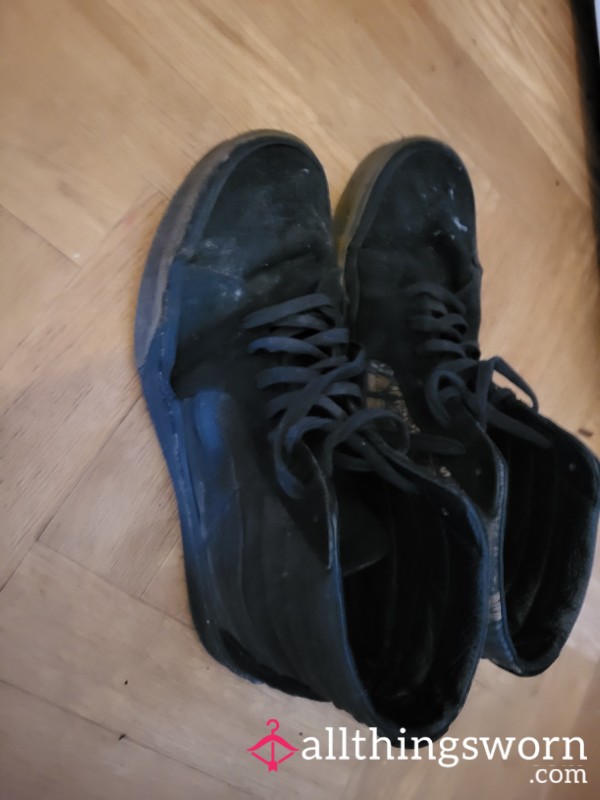 Extremely Well Worn Work Trainers Stinky As Hell
