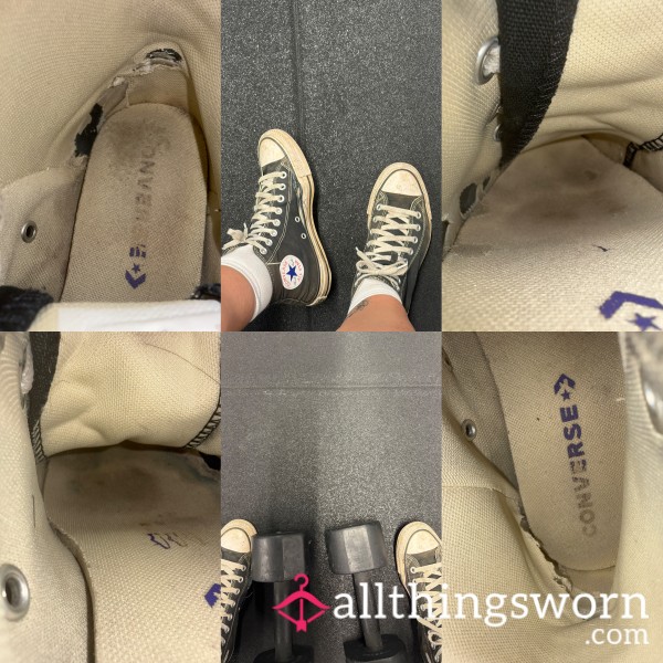 🔥 EXTREMELY WORN Converse 🔥