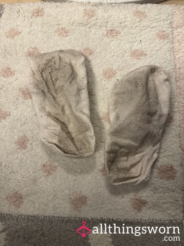 Extremely Worn Cotton Socks