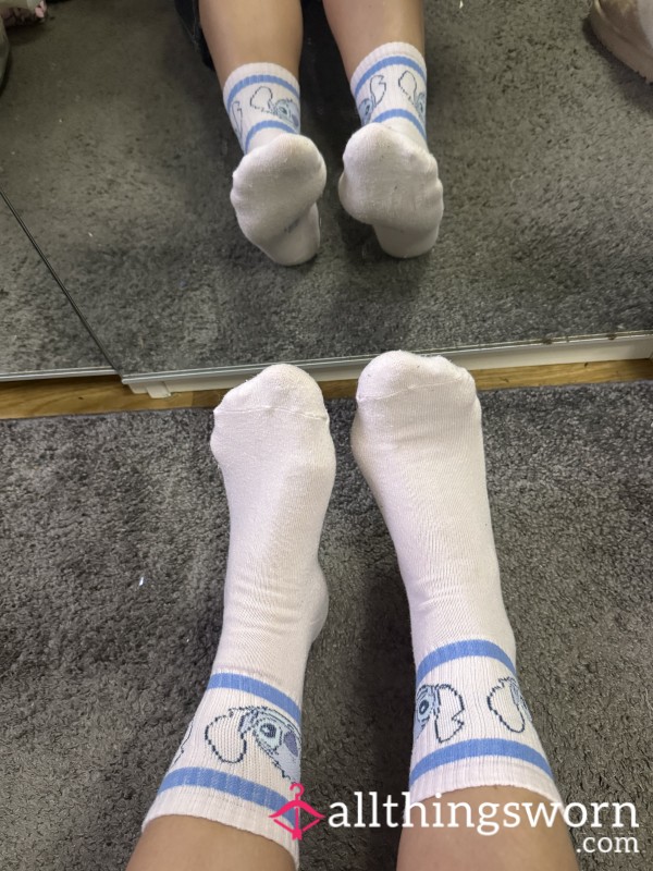 Extremely Worn Disney Socks