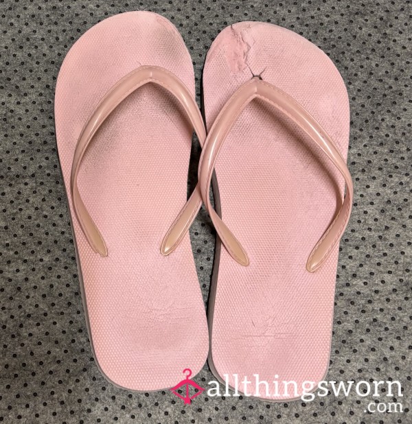 Extremely Worn Flip Flops
