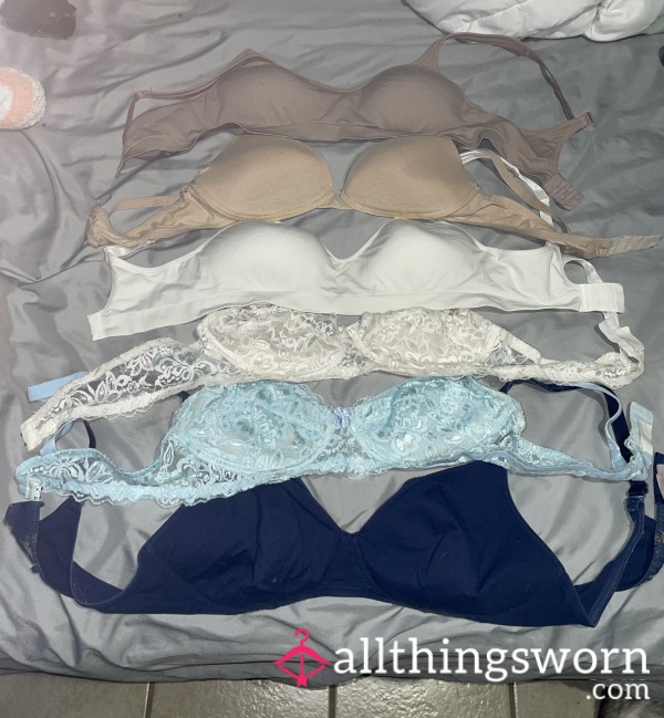 EXTREMELY WORN OUT BRAS