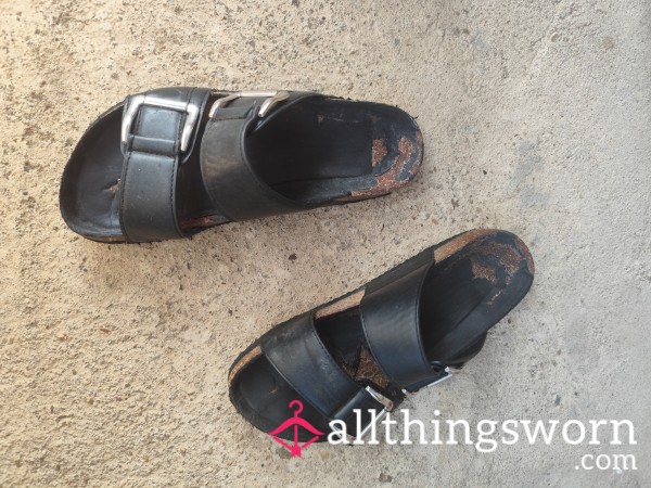 Extremely Worn Sandals