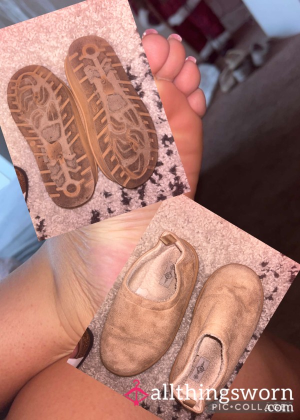 Extremely Worn Slippers