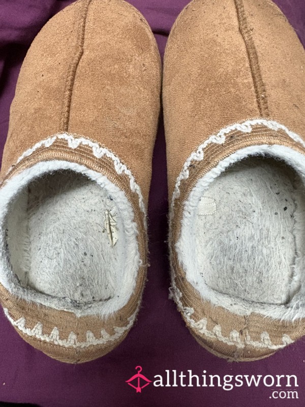 Extremely Worn Slippers