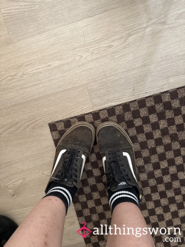 Extremely Worn Vans