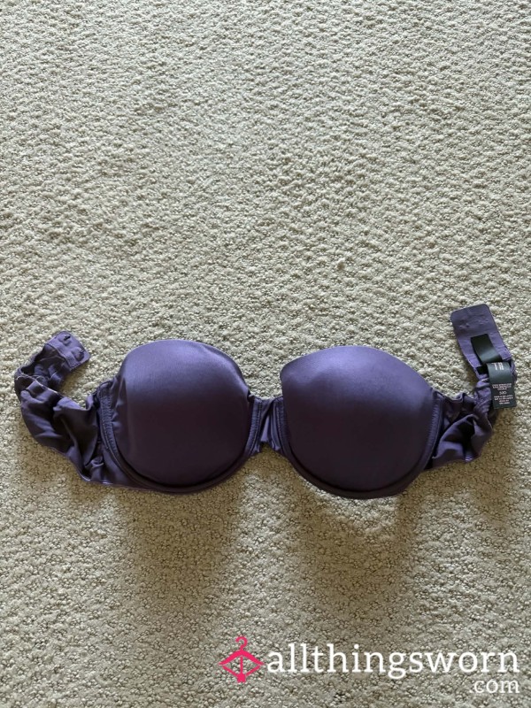 Extremely Worn VS Strapless Bra