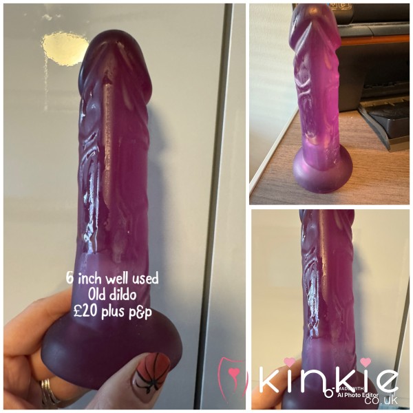 💦di**o WELL USED 4 YEARS OLD!💦VACUUM SEALED TO KEEP FRESH