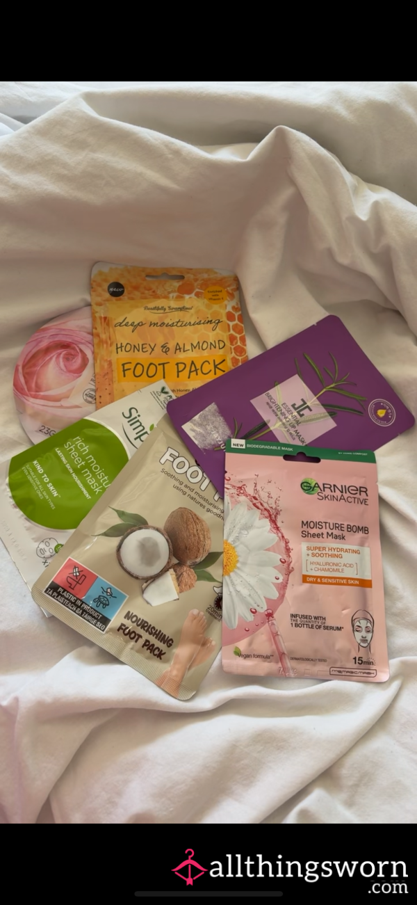 Face And Foot Masks