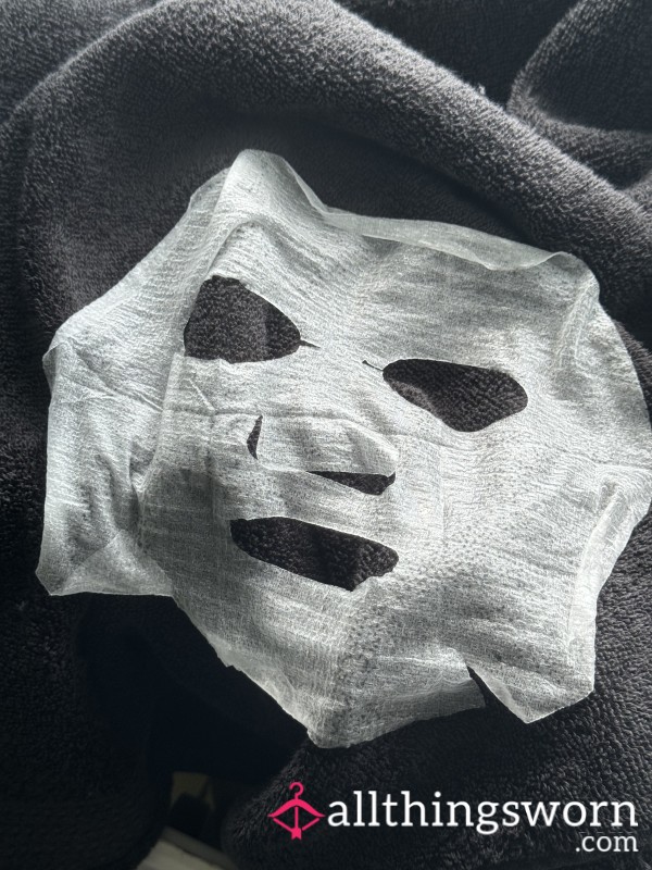 Fresh Face Mask & Serum Residue Used Night Before Posting. Free UK Delivery