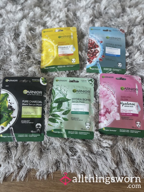 Face Masks Worn On My Beautiful Face