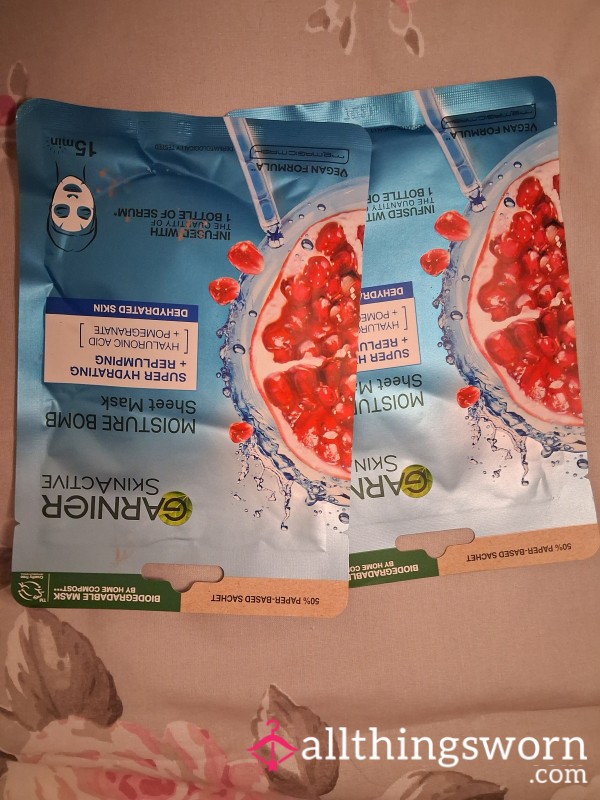Face Sheet Mask Used £20 Each