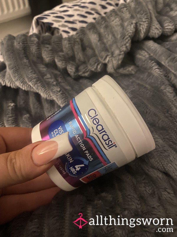 Face Wipes, All Used.