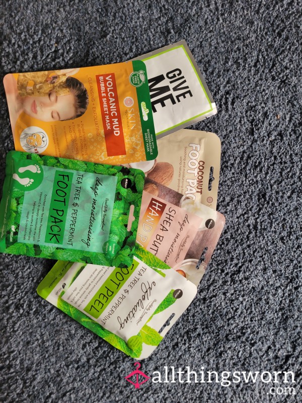 Face/foot/hand Masks