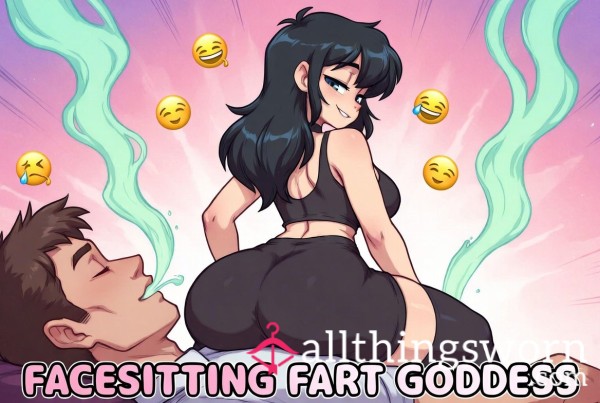 Facesitting Fart Goddess - Smothered Under My A** & Gas 💨😈