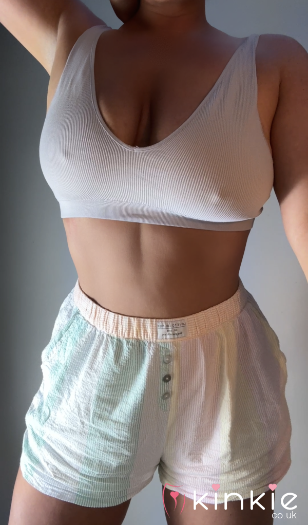 💧 Faded Blue Sweat-Stained Gym Bralet — Well Worn & Ready 💪