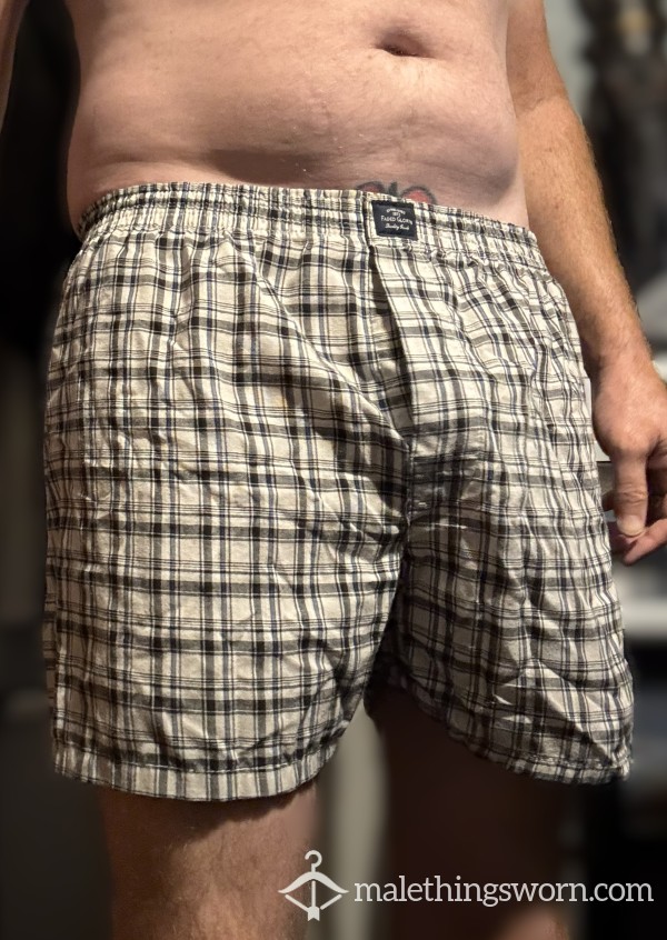 Faded Glory Boxers - Plaid (3 Types Available) - Size M (3)