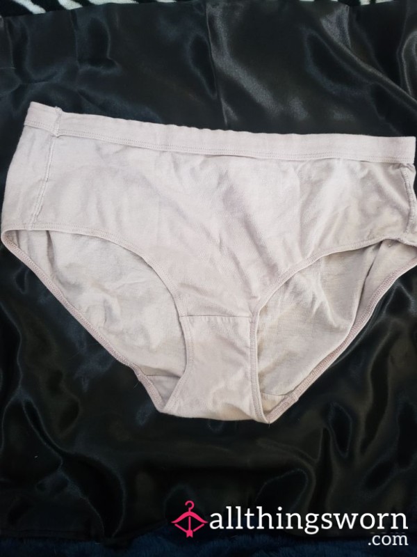 Faded Pink Granny Panties