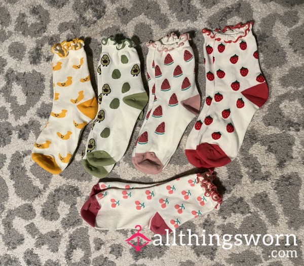 Fairy Fruity And Frilly Socks 🧚