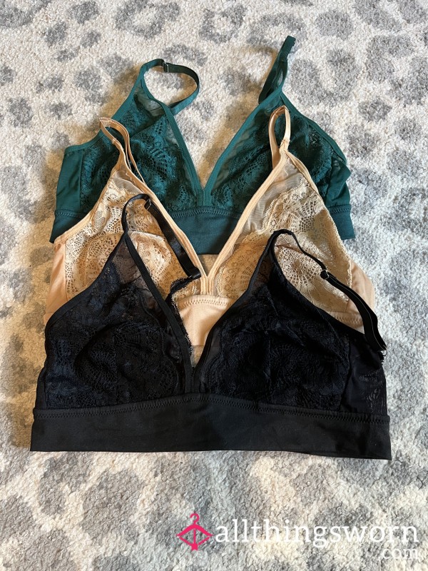 Fairy Lace And Cotton Bralette 🧚