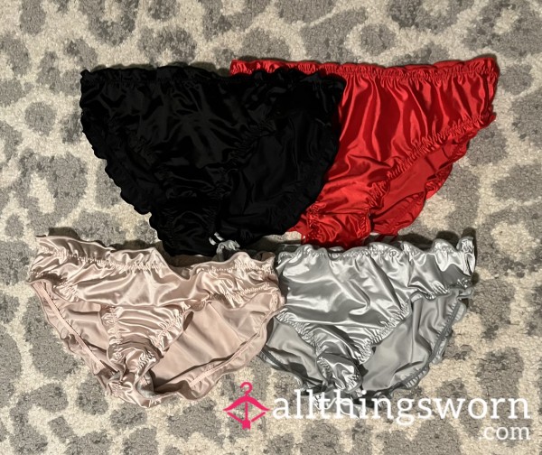 Fairy Satin Frilly Cheeky Panty 🧚