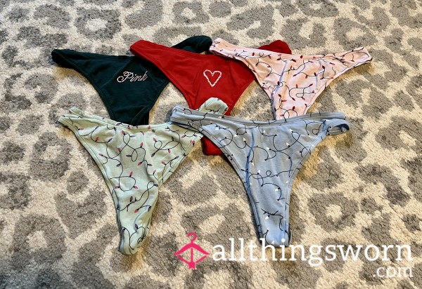 Fairy’s Holiday Cotton Thong VS PINK