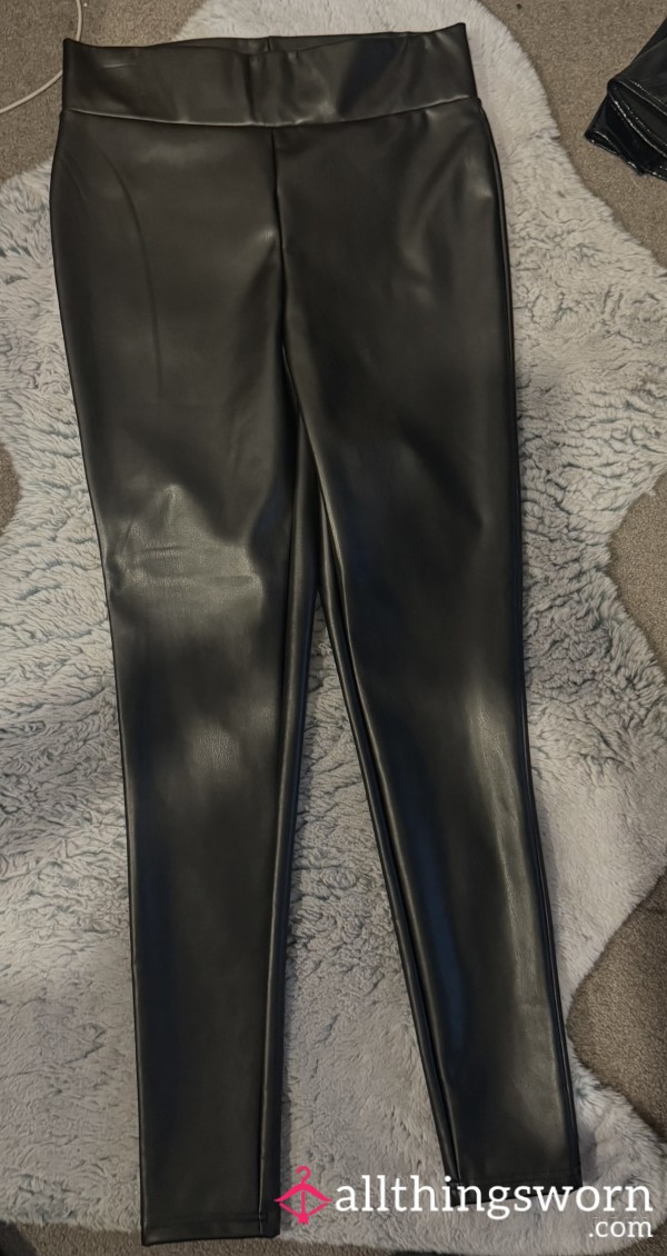 Fake Leather Pants