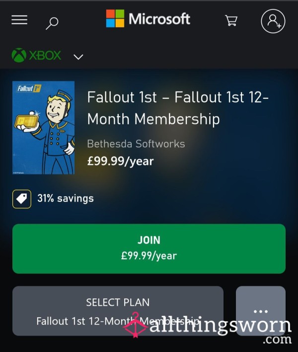 Fallout Panties - 1 A Month For A Year!