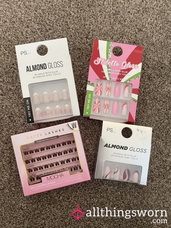 False Nails And Lashes