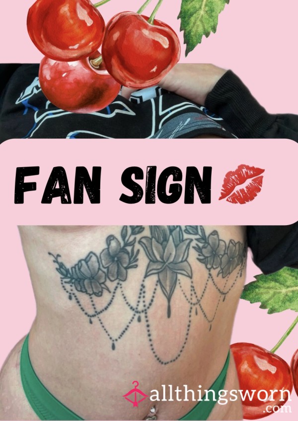 Fan Sign💋