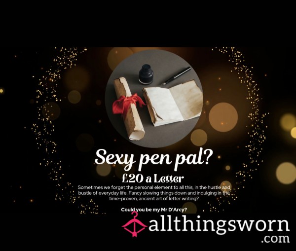 📝 Fancy A S**y Pen Pal? 📝