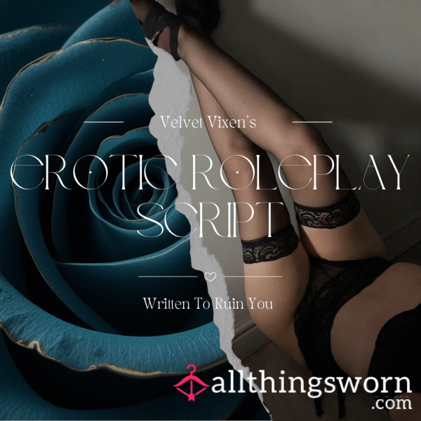 Erotic Roleplay Script ⋆ Written To Ruin You