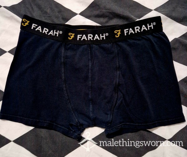 Farah Boxers — Respectable Until You Get Them
