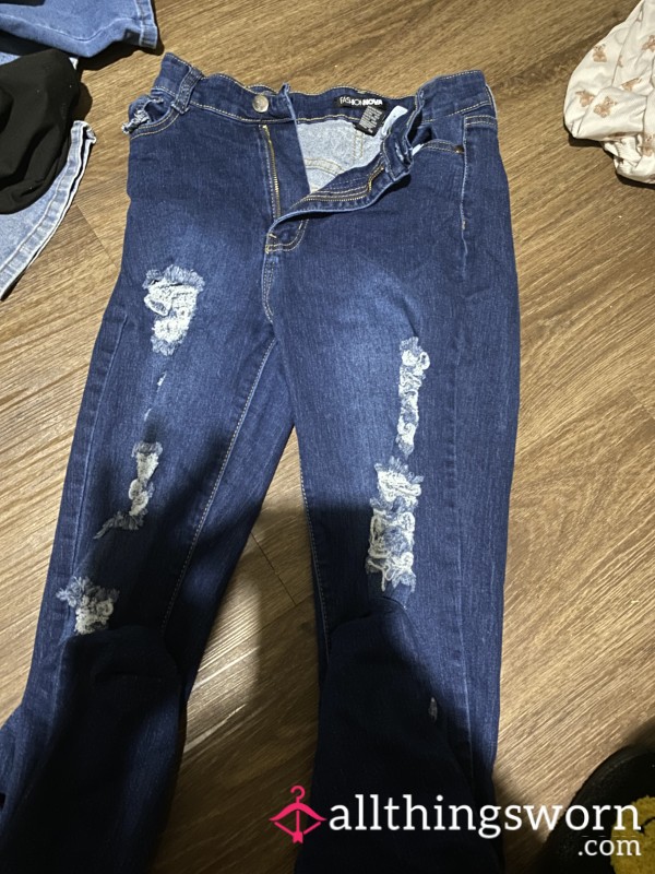 Fashion Nova Ripped Jeans