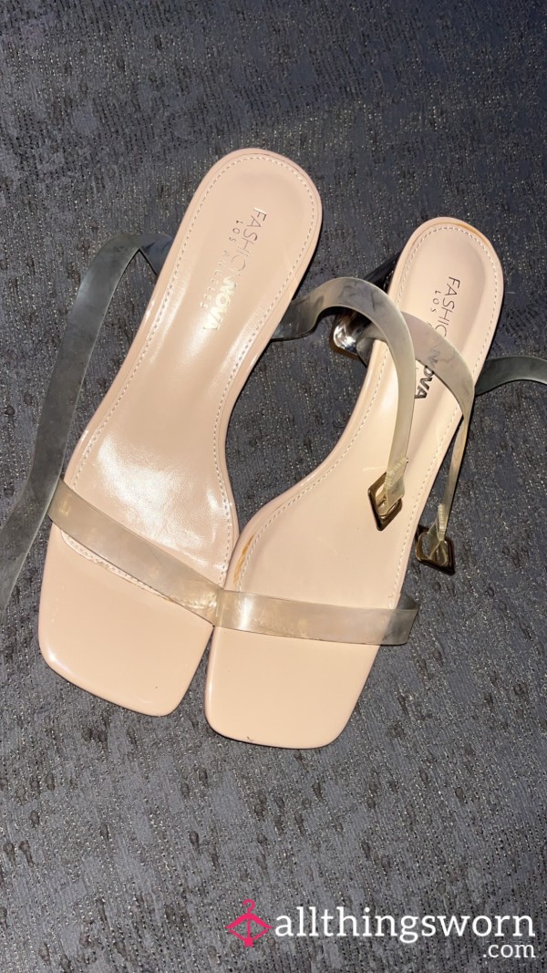 Fashion Nova Worn Out Heels(sold)