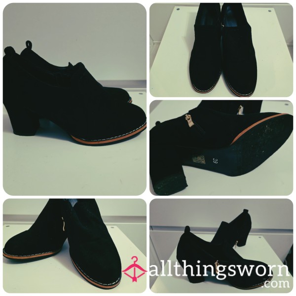 Fat Heel Covers Court Shoes!