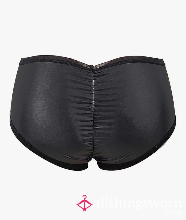 Faux Leather Undies 🖤