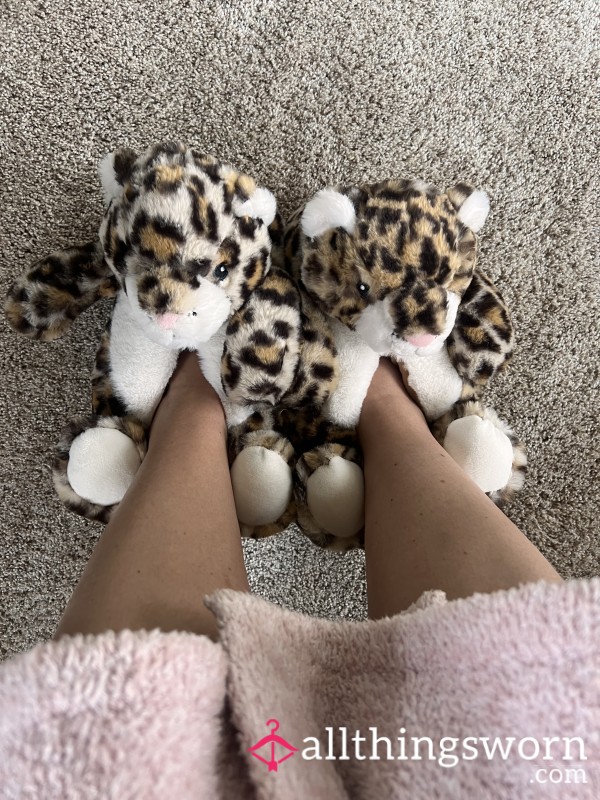 Favorite Leopard Slippers