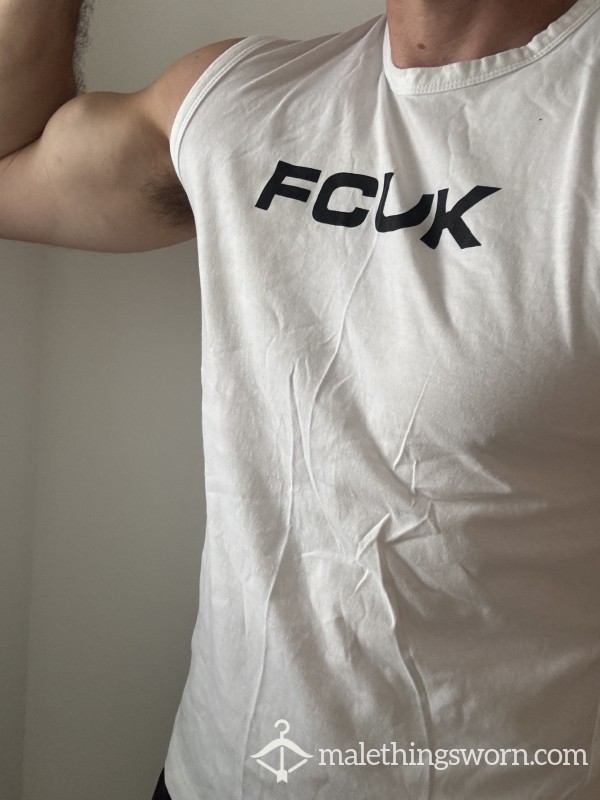 FCUK White Vest