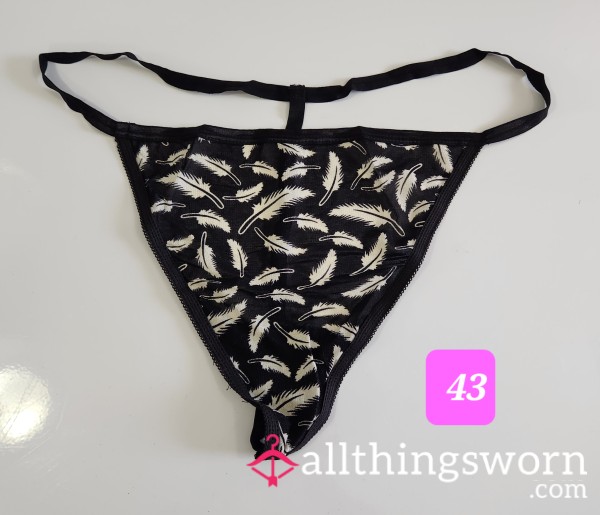 Feather G String