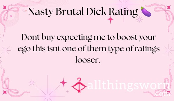 Feeling Nasty.. Send Me Your C*cks So I Can Have A Laugh