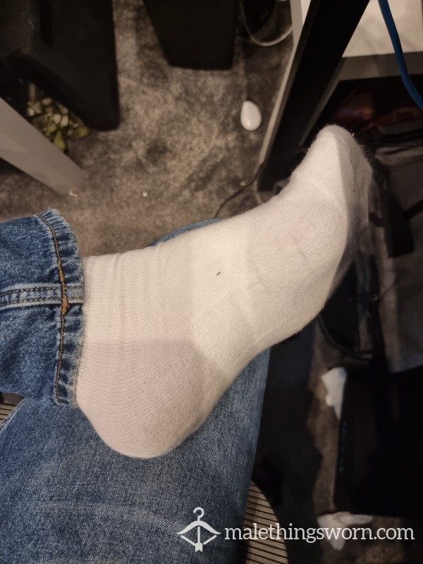 Alpha Feet Unveiled – White Sock Tease